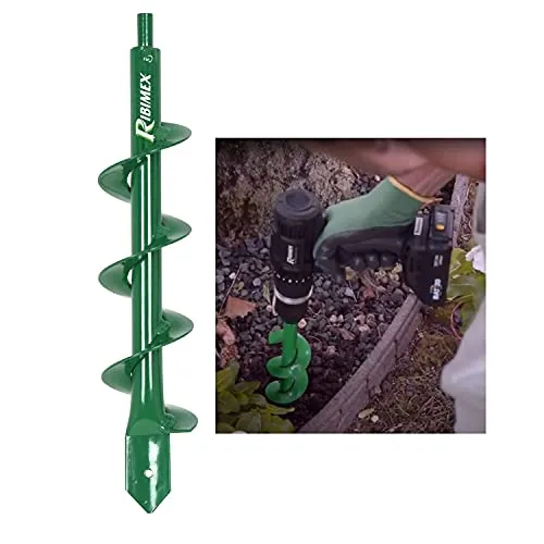Ribimex PRTARPER060 trivella per trapano 60 mm attacco 8 mm