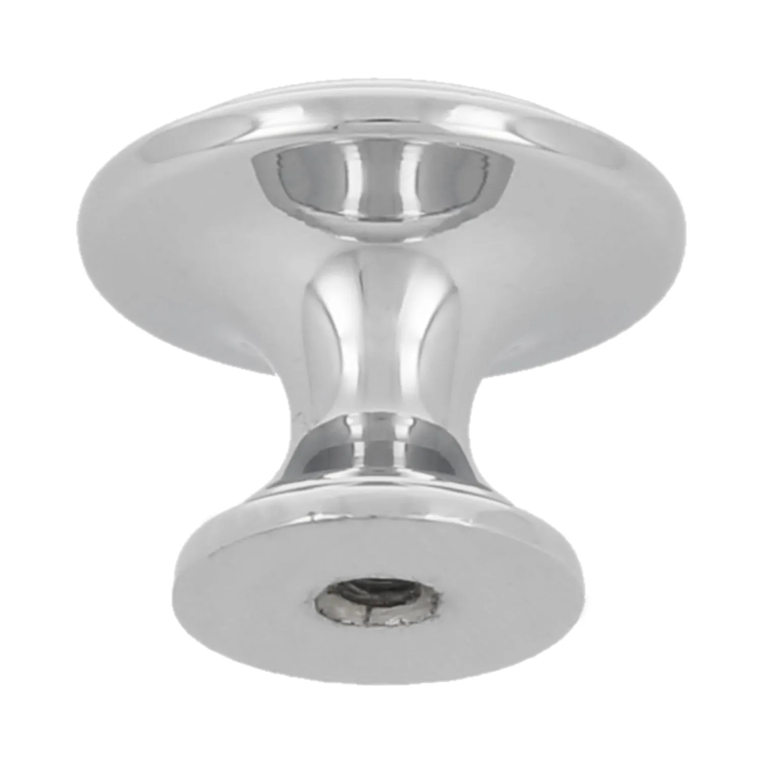 Amig Mod. 804 pomelli mobili D28 mm argento 2 pezzi zamak