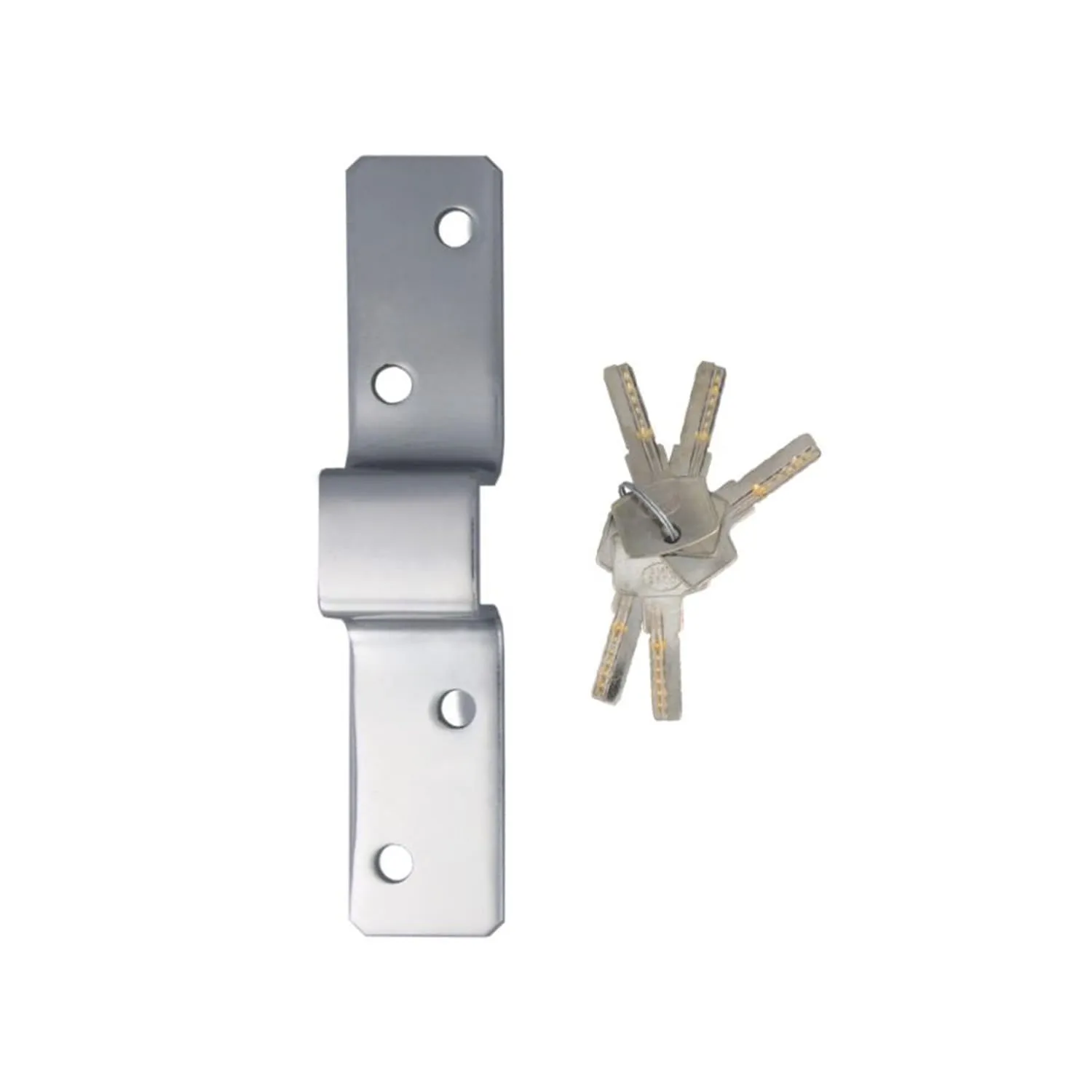 Amig serratura sovrapposta cromata 88x153 mm 34 mm