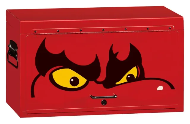 TengTools Classic TC704K baule portautensili 4 cassetti rosso