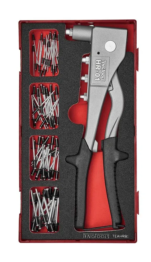 TengTools FOAM1 Rivettatrice Set 81 Pezzi