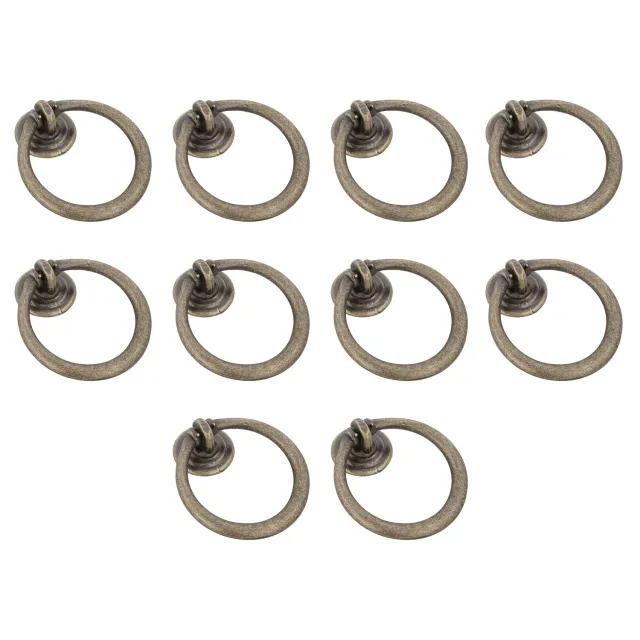Amig Mod. 834 pomello mobili 10 pezzi cuoio