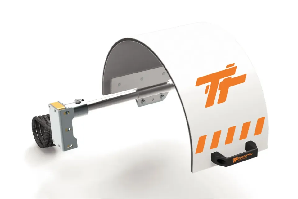 TECNO PIU' Riparo Autocentrante Tornio Parallelo Sicurezza