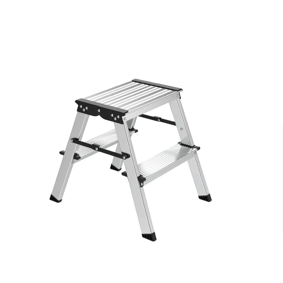 Amig sgabello pieghevole alluminio 2 gradini 39x44 cm