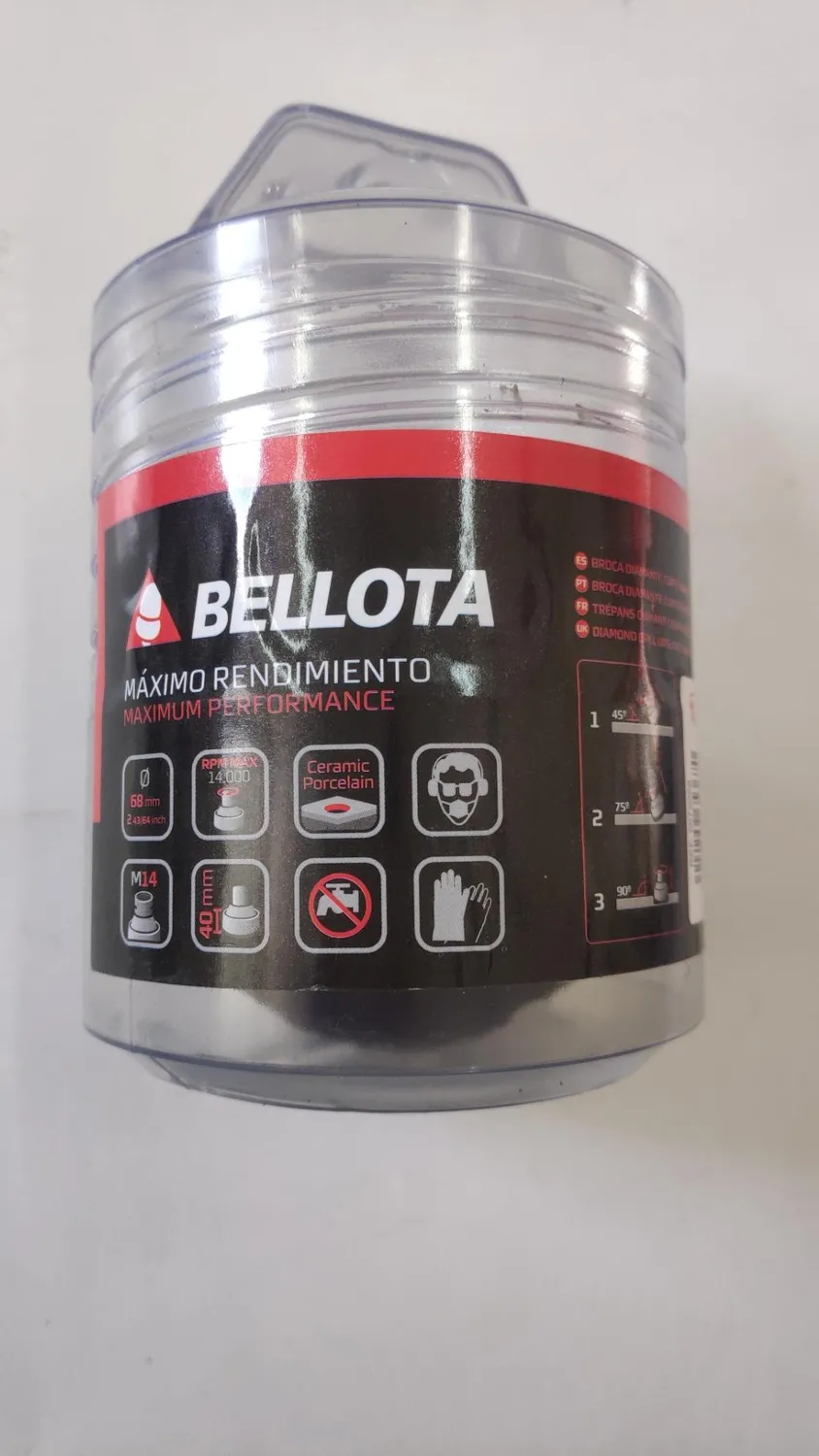 Bellota 50750 Corona Diamantata 68 mm a Secco