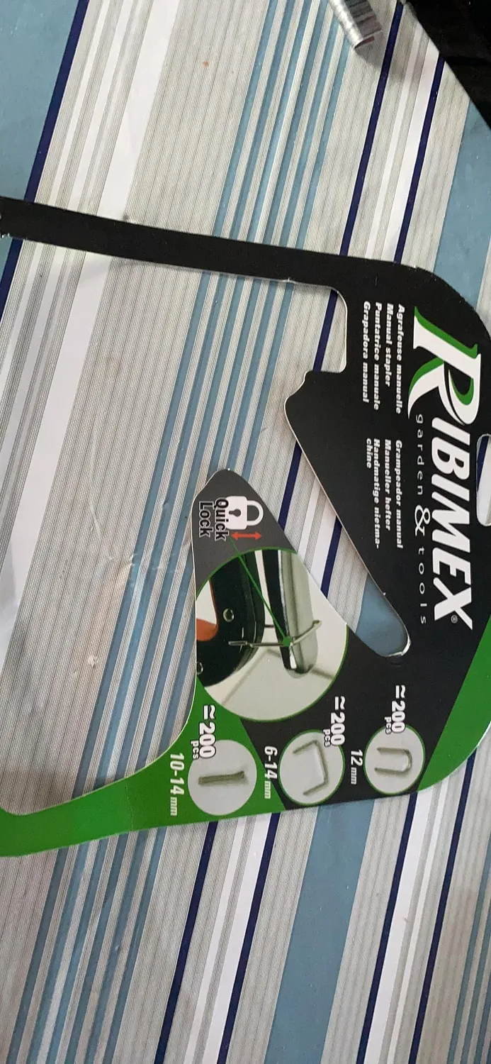 Ribimex Pragram graffatrice manuale set 600 pezzi